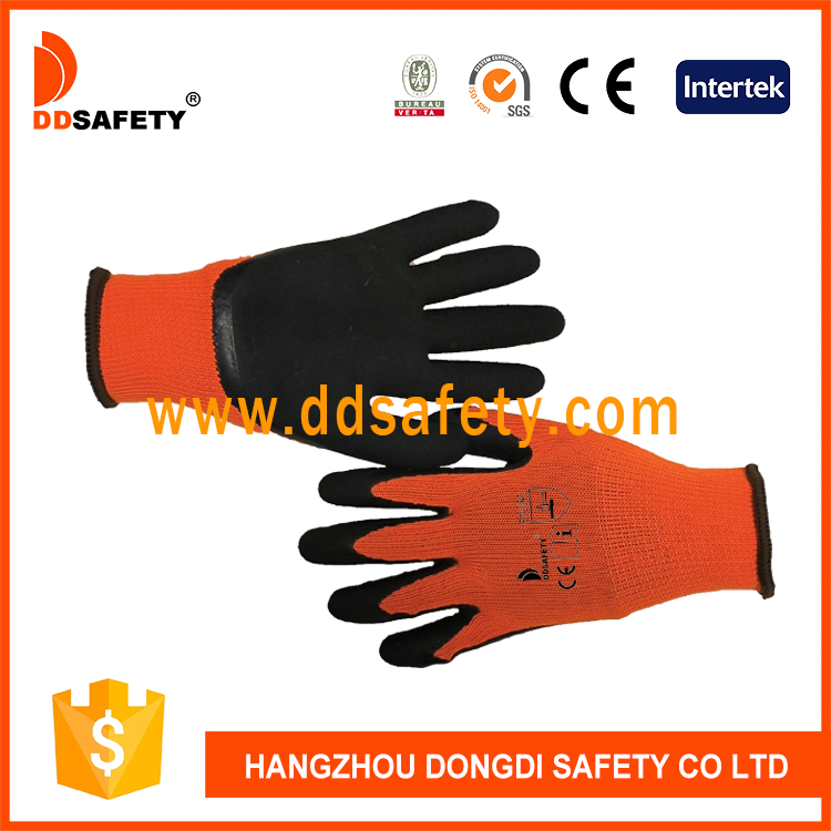 Knitted with latex glove-DKL419
